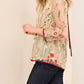 Entro - Always in Bloom Floral Embroidered Top