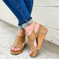 Corkys Footwear - महिलाओं के कार्ले वेज सैंडल