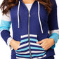 French Kyss - Zip Up Hoodie Cardigan