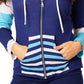 French Kyss - Zip Up Hoodie Cardigan