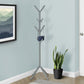 Coat Rack, Hall Tree, Freestanding, 8 Hooks, Entryway, Contemporary & Modern