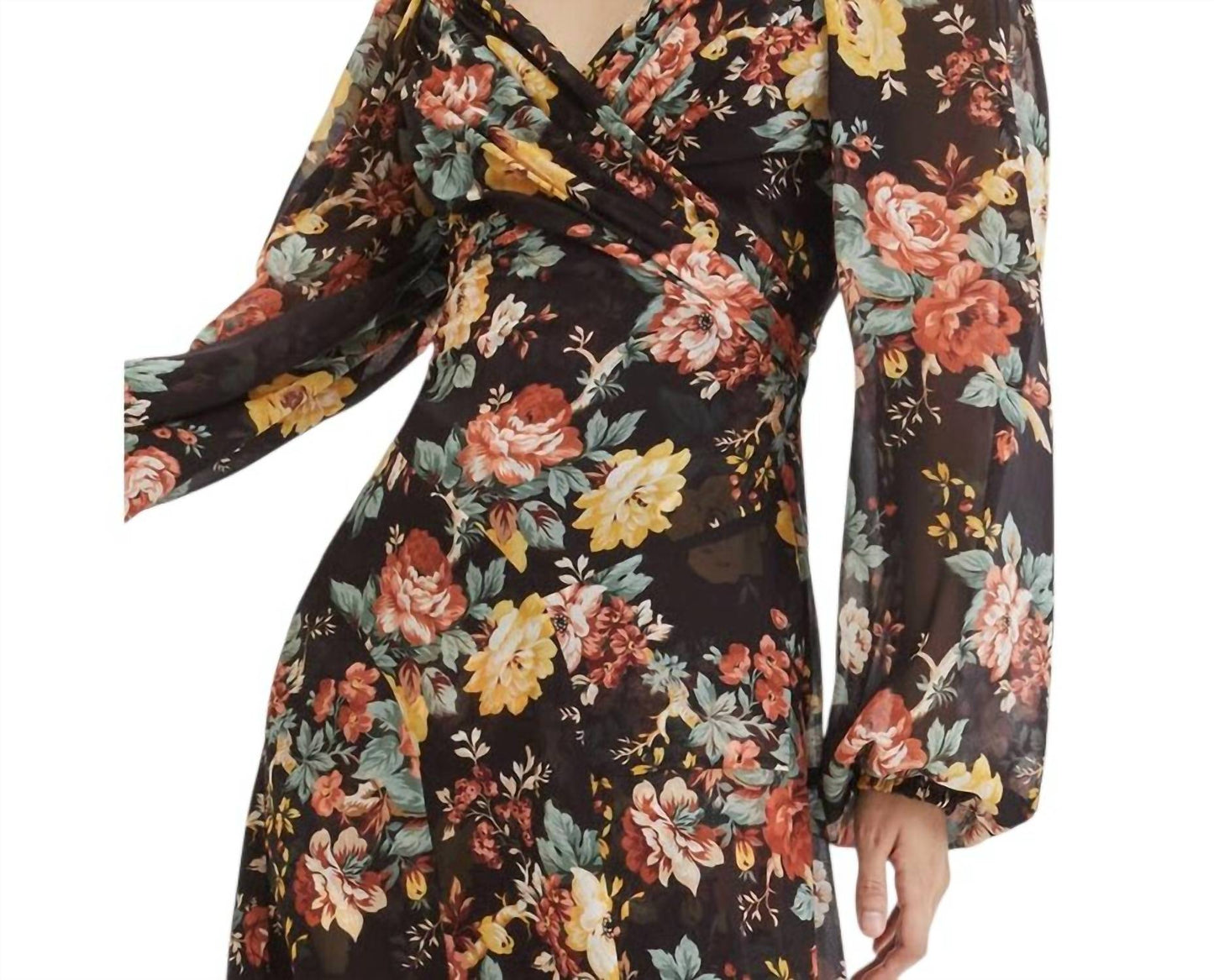 Veronica Beard - Avani Floral Printed Silk Maxi Dress