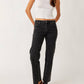 Free People - Risk Taker Mid-rise Straight Jean