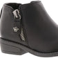Nina Girl'S Elma Toddler Slip On Boot Black Size 7 M Us Little Kid
