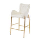 Fabric Counter Height Bar Stools (Set of 2)