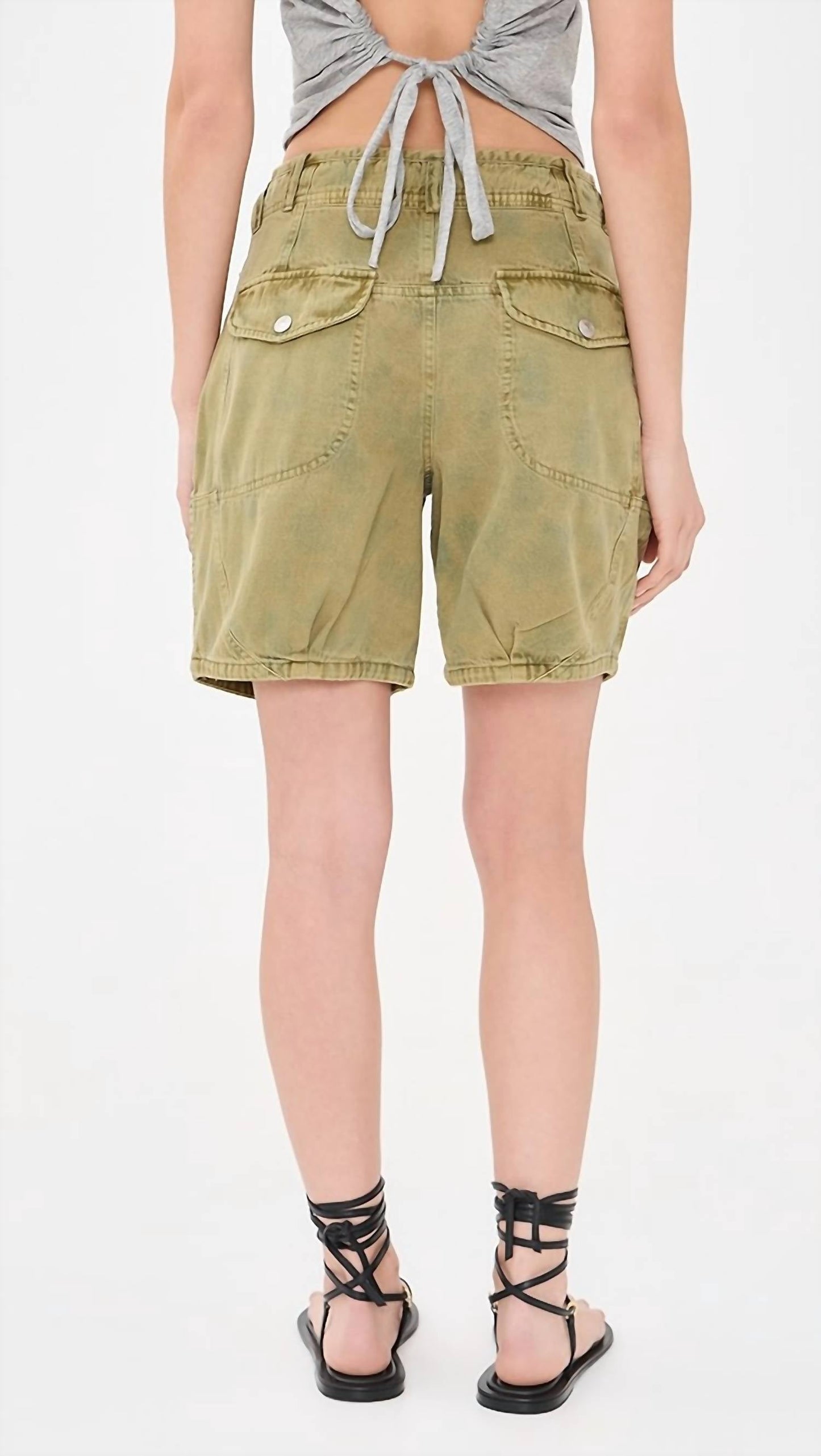 Free People - Wild Rebel Barrel Shorts