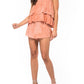 Blue Life - Marion Tiered Off The Shoulder Romper