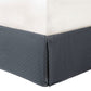 7 Piece Herringbone Comforter Set Grey King