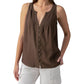 Sanctuary - Front Detail Button Up Tank