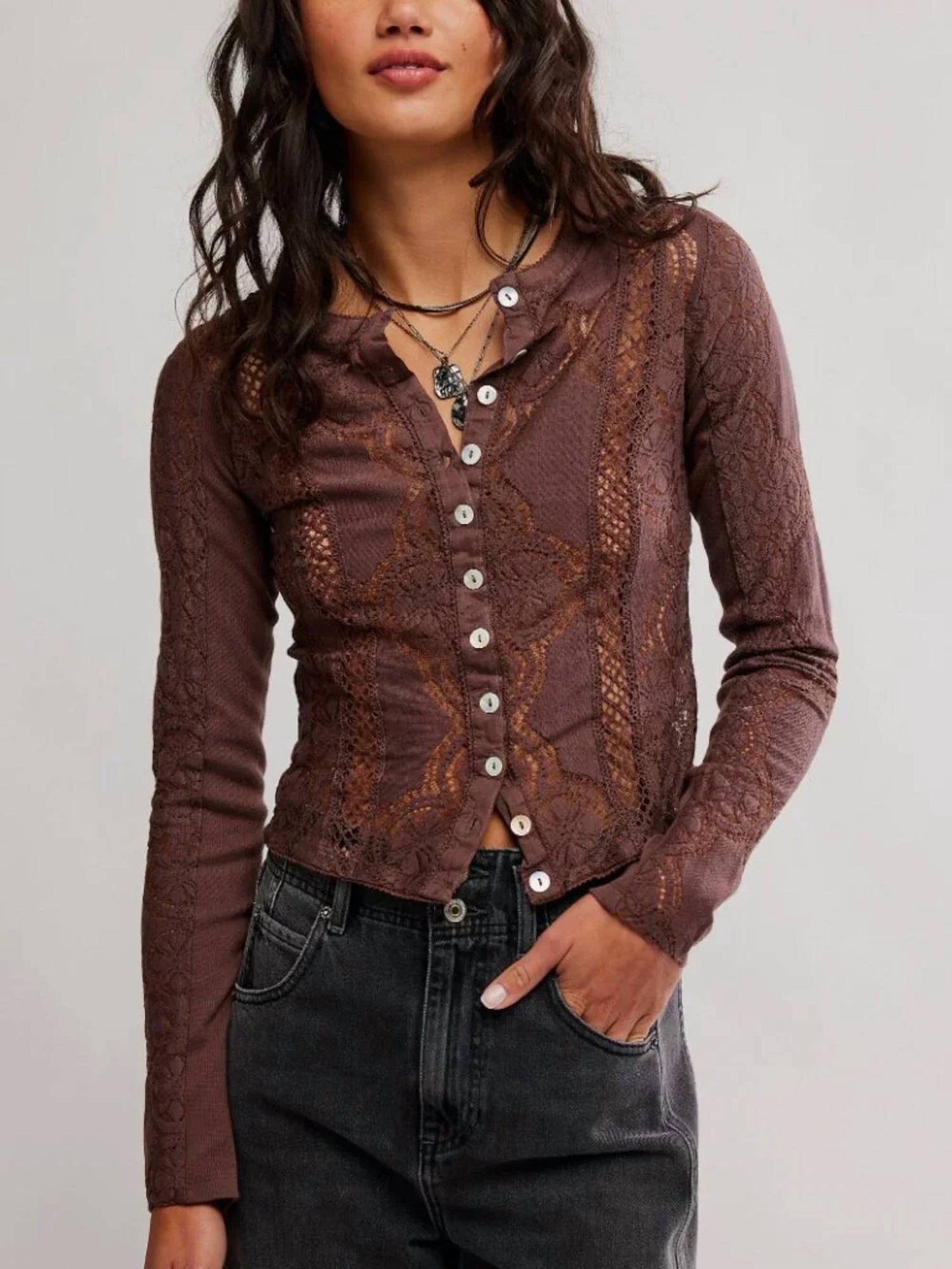 Free People - Chiccory Coffee Top