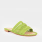 Melocotton - Women's Raffia Flat Sandal