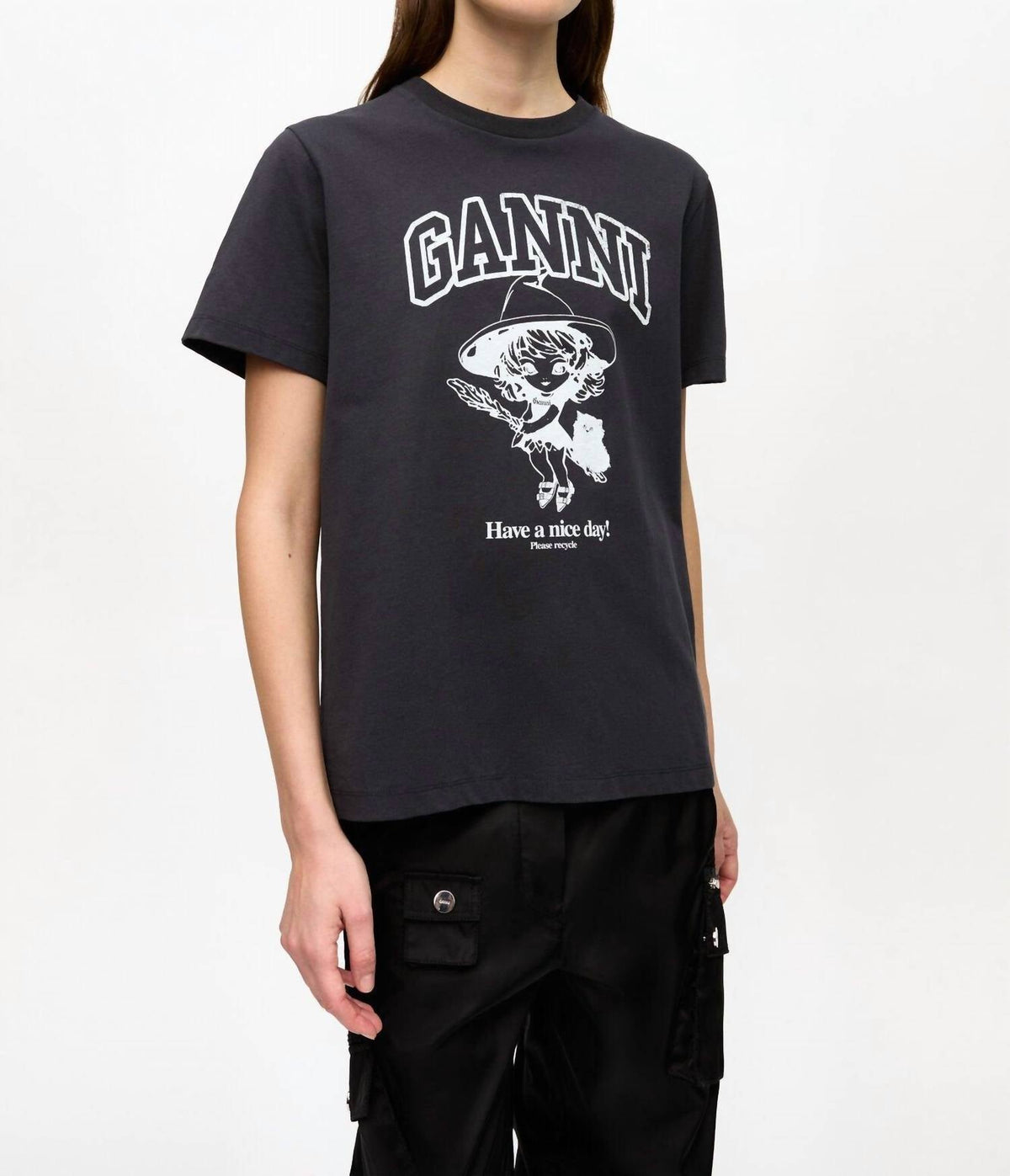 Ganni - Women's Witch Relaxed Top