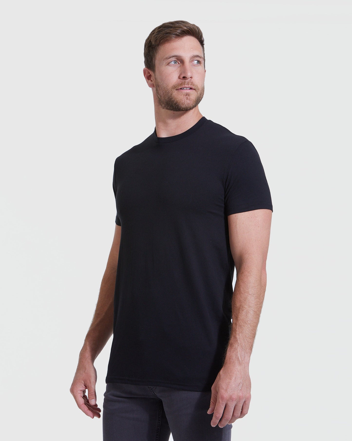 Core Color Tall Straight Hem T-Shirt 6-Pack