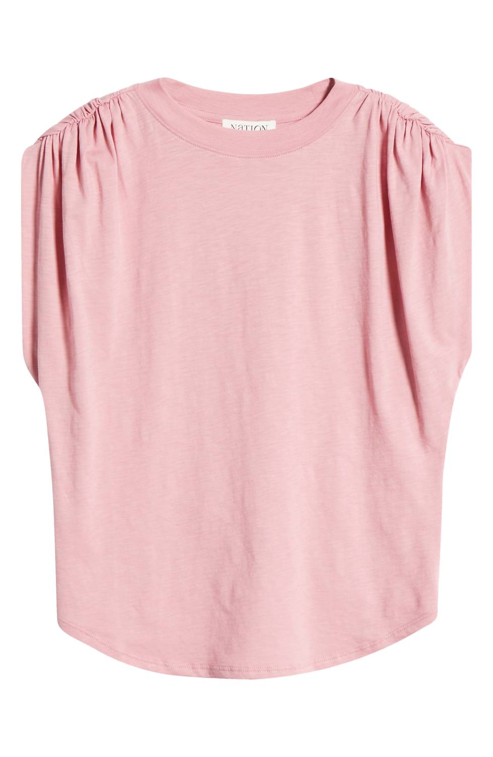 Nation Ltd - Frankie Ribbed Round Neck Top