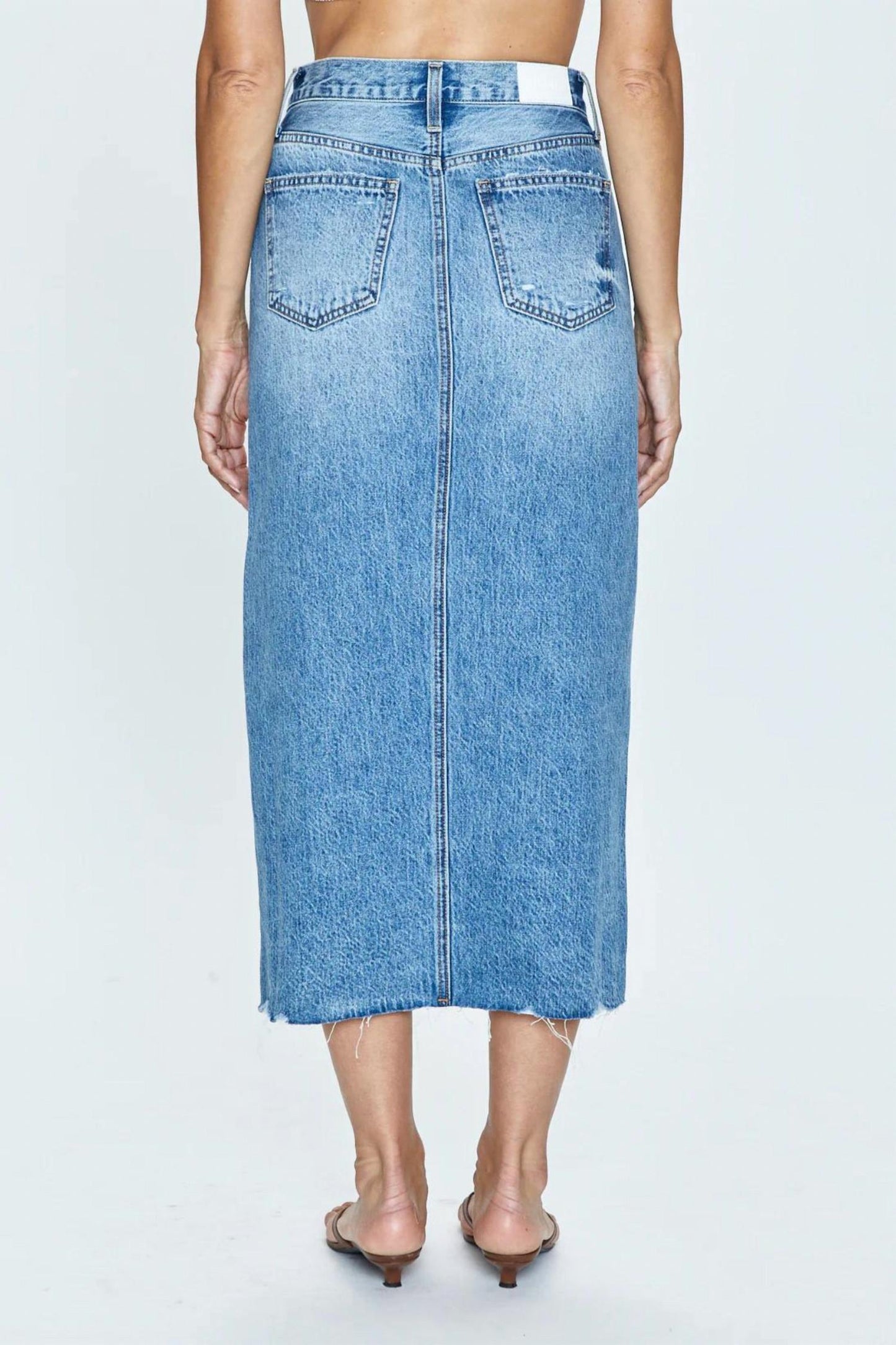 Pistola - Alice Denim Midi Skirt