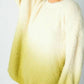 &Merci - Dip Dye Faux Fur Oversize Sweater Top