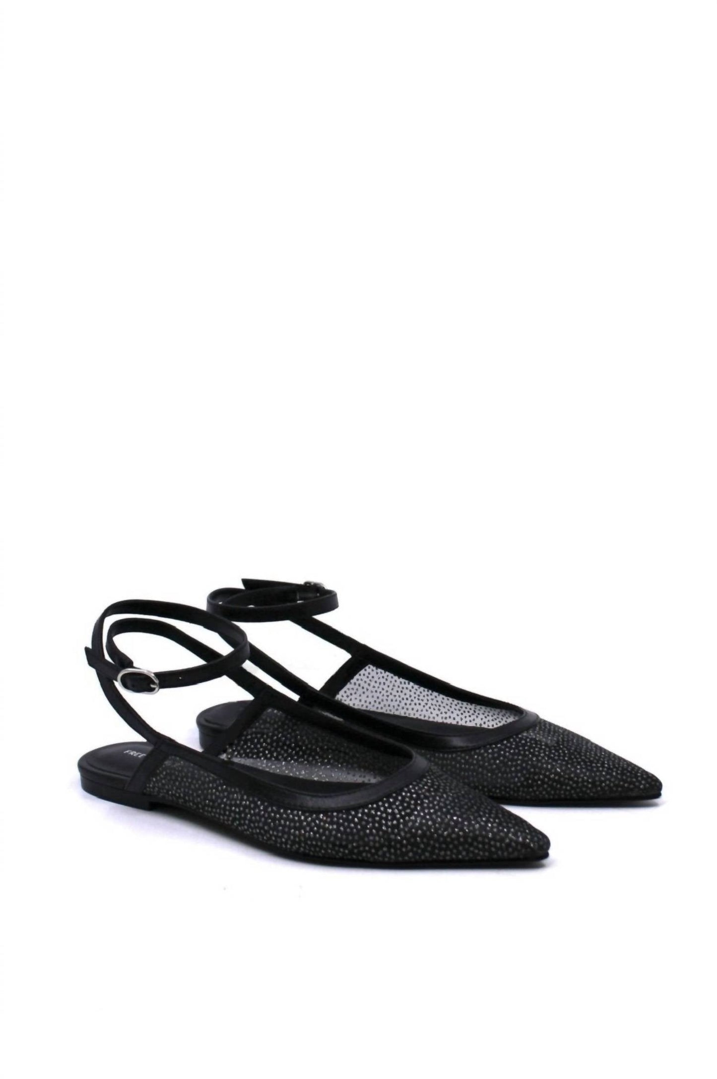 Free People - Women's Sheer Glitter Jules Flat