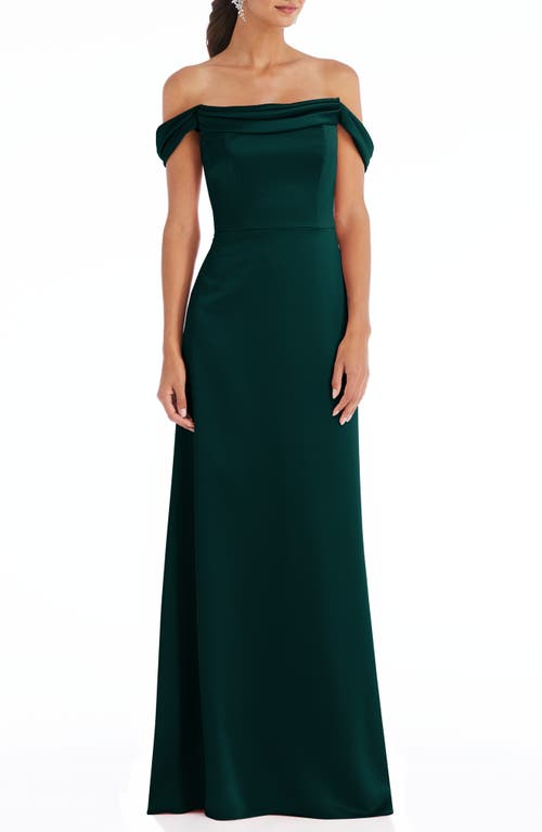 dessy-collection-off-the-shoulder-a-line-charmeuse-gown-in-evergreen-size-16