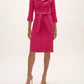 Joseph Ribkoff - Belted Stretch Taffeta Shirt Dress