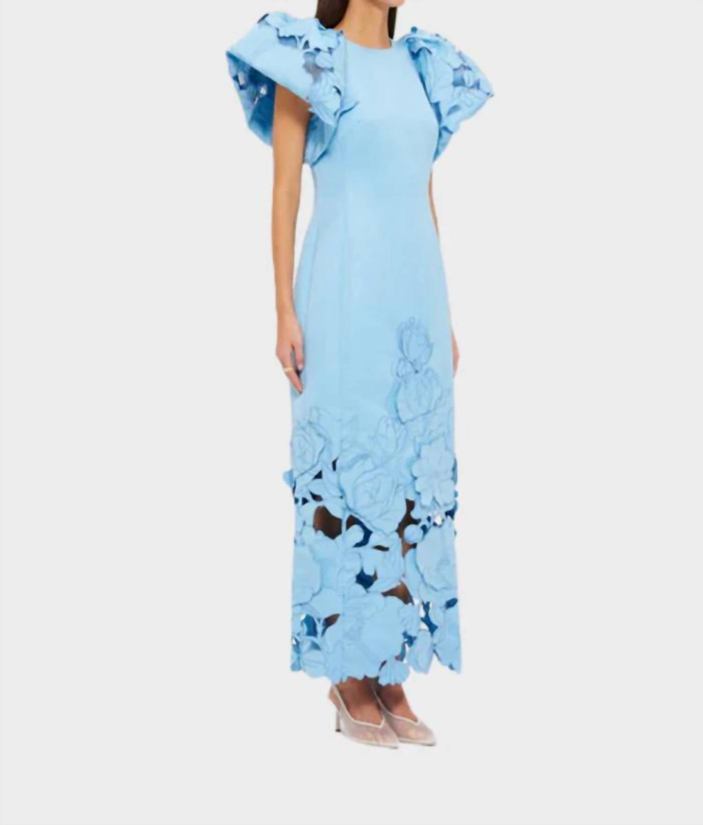Leo Lin - Lucinda Applique Maxi Dress