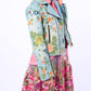 Aratta - Lucinda Embroidered Motorcycle Jacket