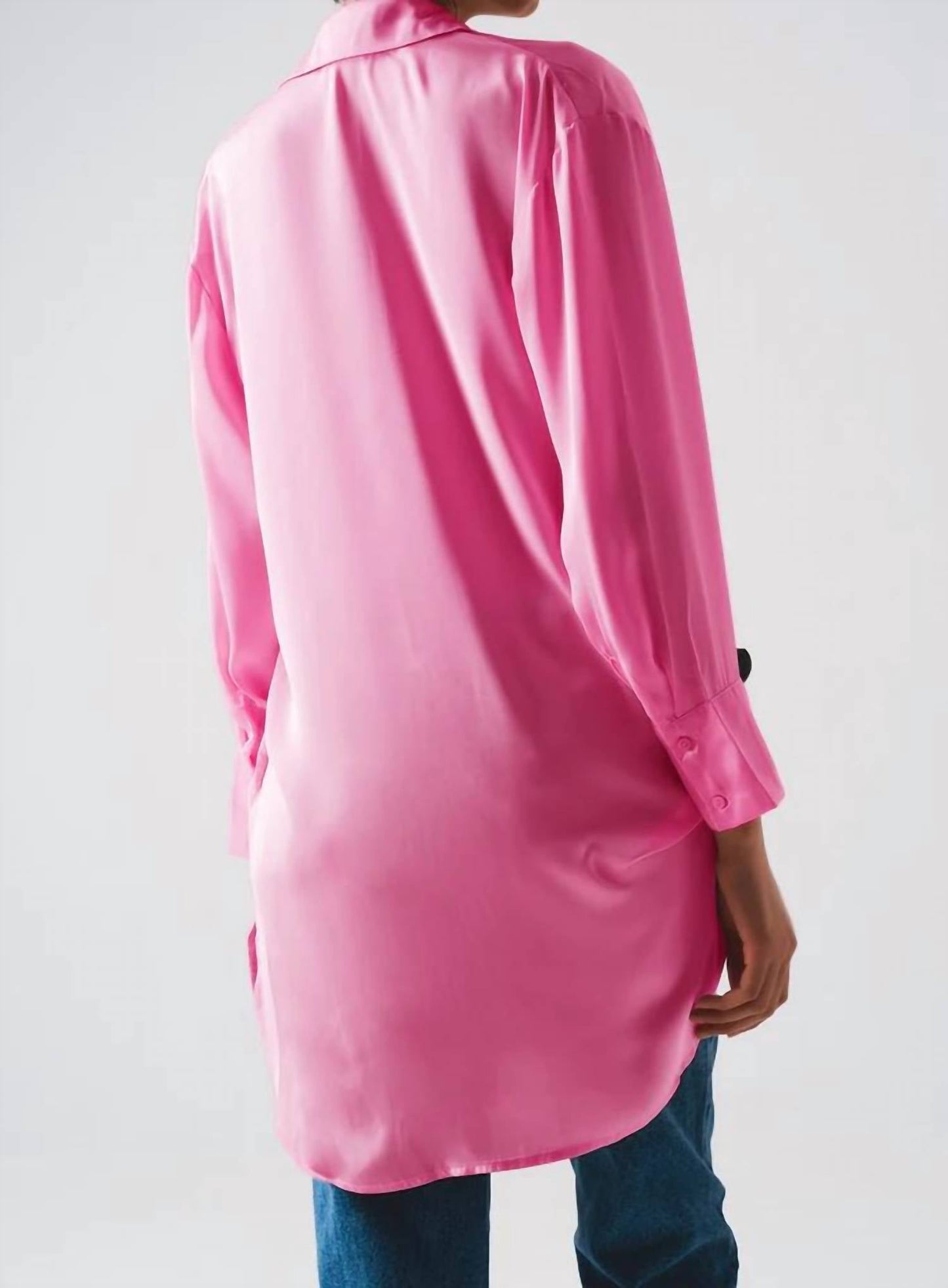 Q2 - Satin Long Sleeve Shirt