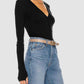 Enza Costa - Cashmere Long Sleeve Henley Top