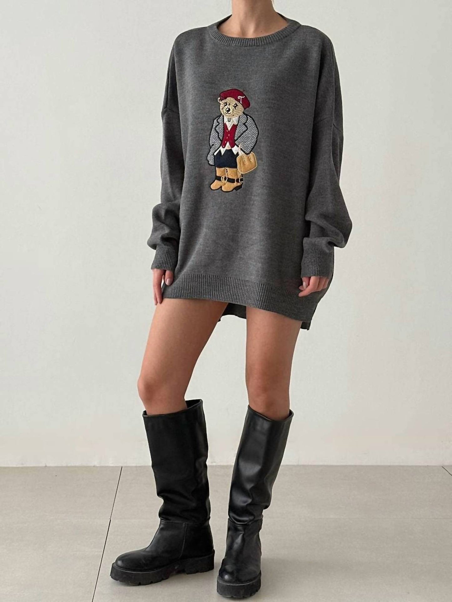 Anaz - Lady Polo Bear Sweater
