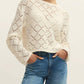 Z Supply - Hullen Crochet Sweater