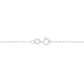 AGS Certified 10K White Gold 1/3 Cttw Bezel Set Round Diamond Solitaire 16-18" Adjustable Pendant Necklace (I-J Color, SI1-SI2 Clarity)
