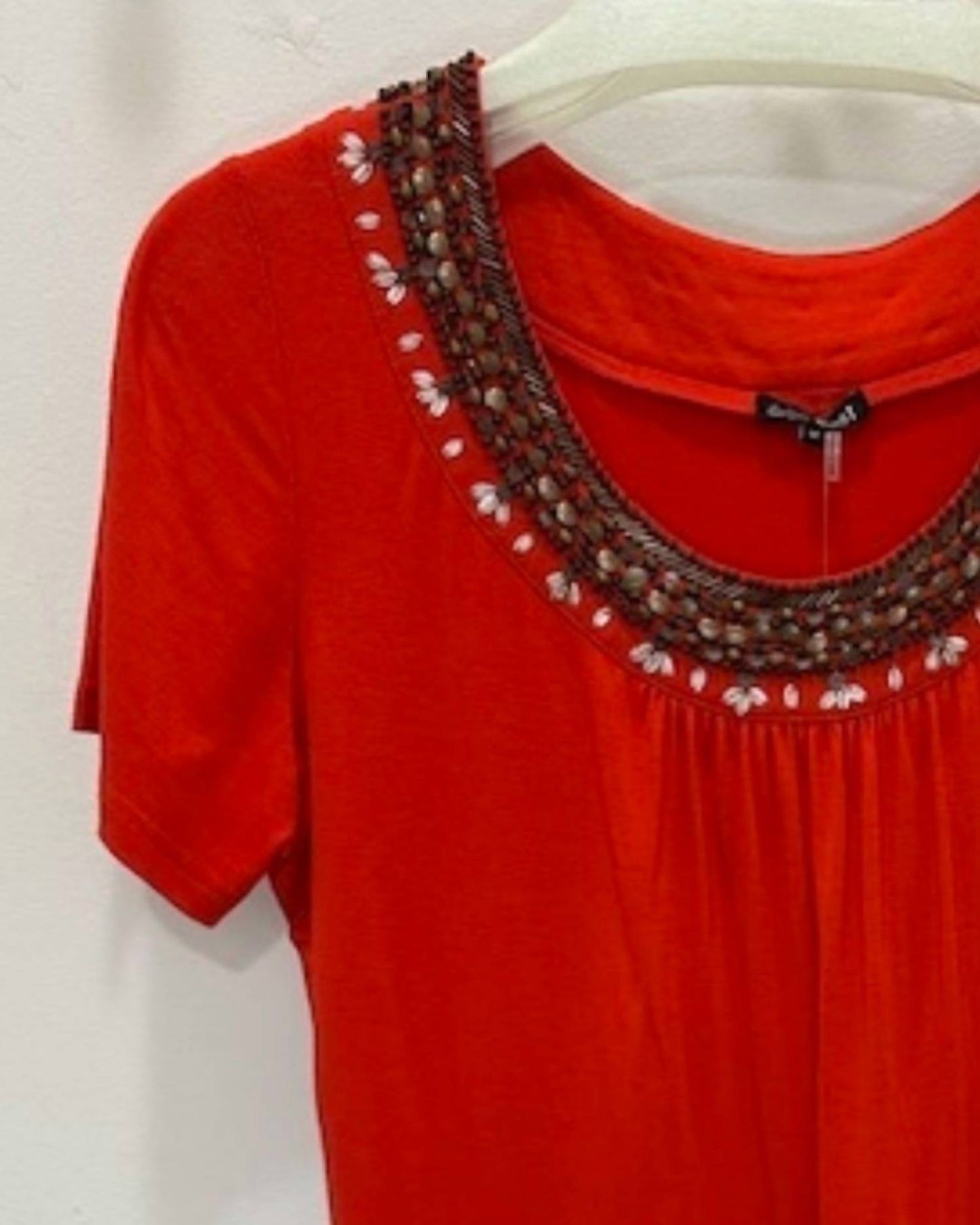 600 West - Women's Beaded Tee