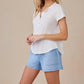 Bella Dahl - Short Sleeve Henley Tee