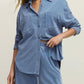 Z Supply - Reese Jersey Denim Button Up Shirt
