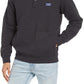 LLBean Men's Quilted Crewneck Sweatshirt - Dark Charcoal Heather
