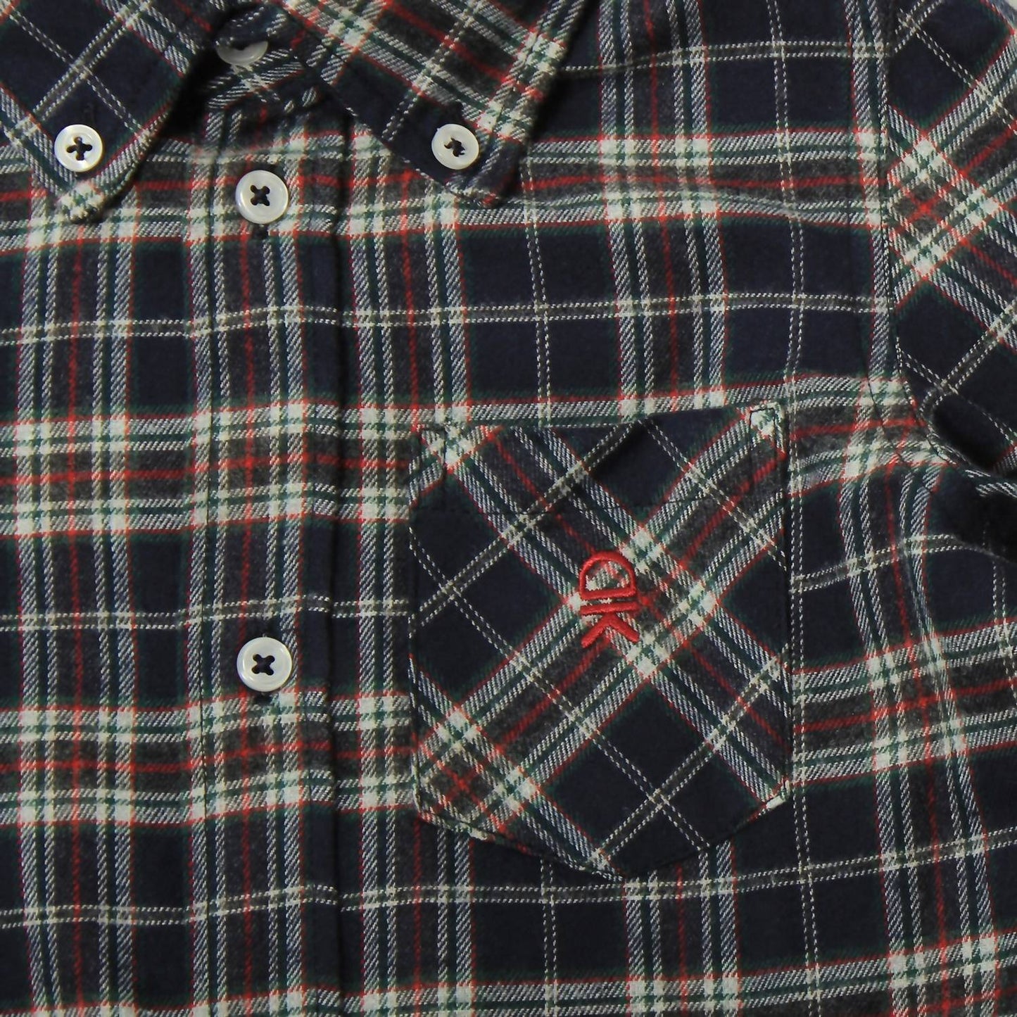 Dr. Kid - Toddler Boy Plaid Button-down Shirt