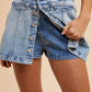Anniewear - Katelyn Button Mini Skort
