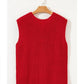 1 The Woman - Solid Textured Knit Buttoned Sweater Vest