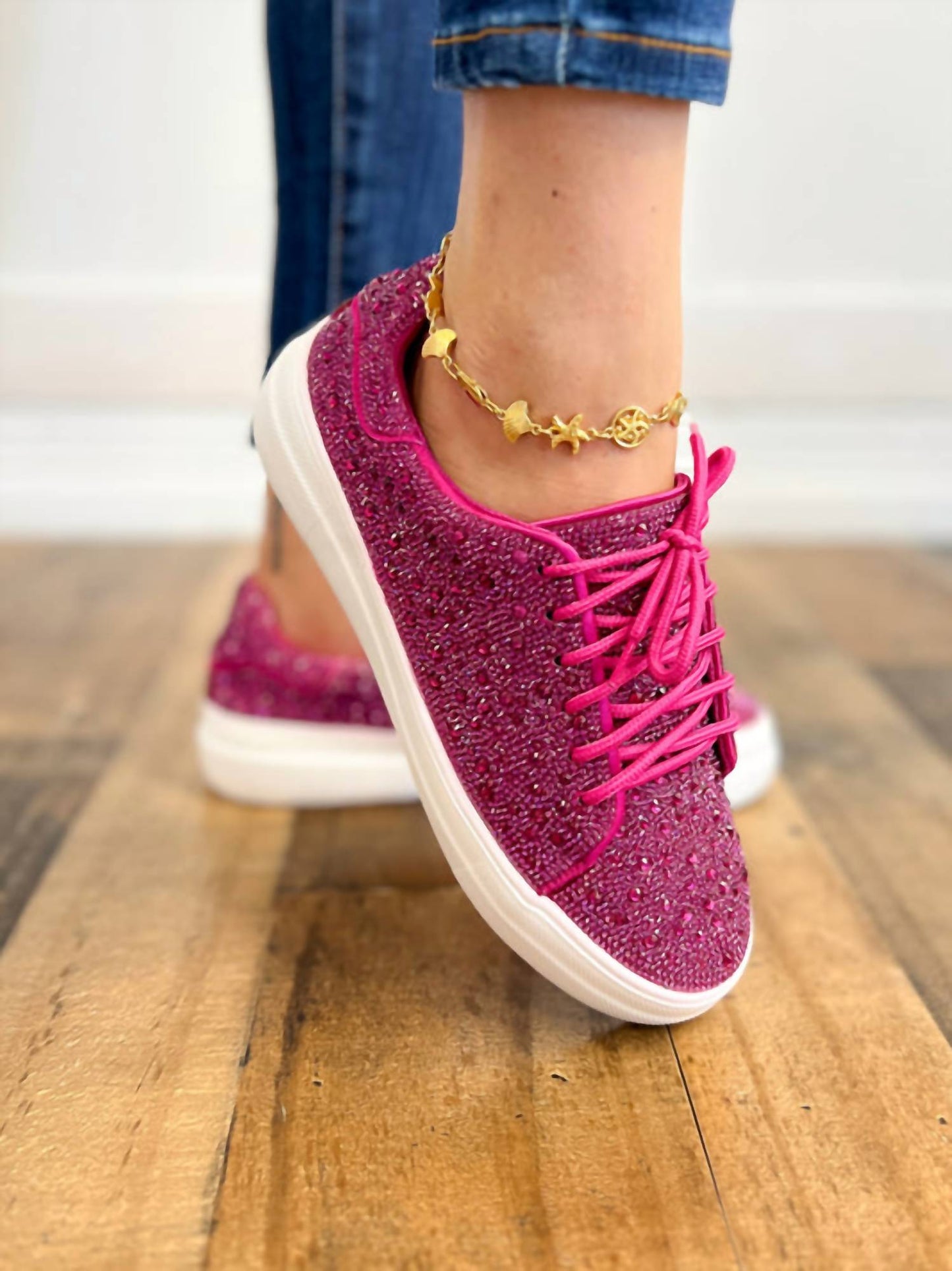 Corkys Footwear - Women's Bedazzle Rhinestones Sneakers