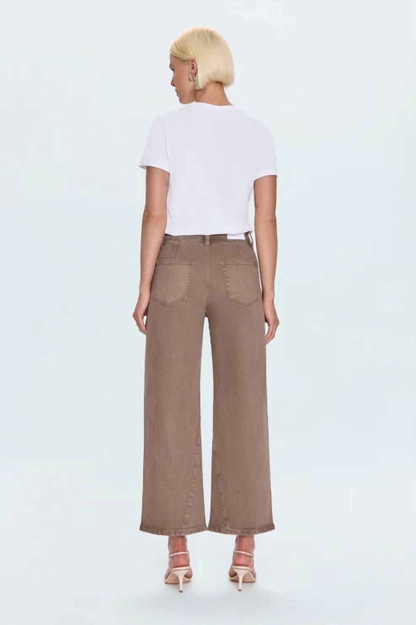 Pistola - Kyra High Rise Bowed Wide Leg Jeans