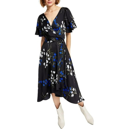 womens-satin-belted-midi-wrap-dress