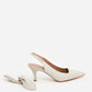 Flattered - Women's Franchesca Bow Leather Heels