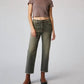 Edyson - Olivier High Rise Straight Crop Jeans