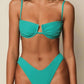 Montce - Added Coverage Lulu Zig-zag Stitch Bikini Bottom