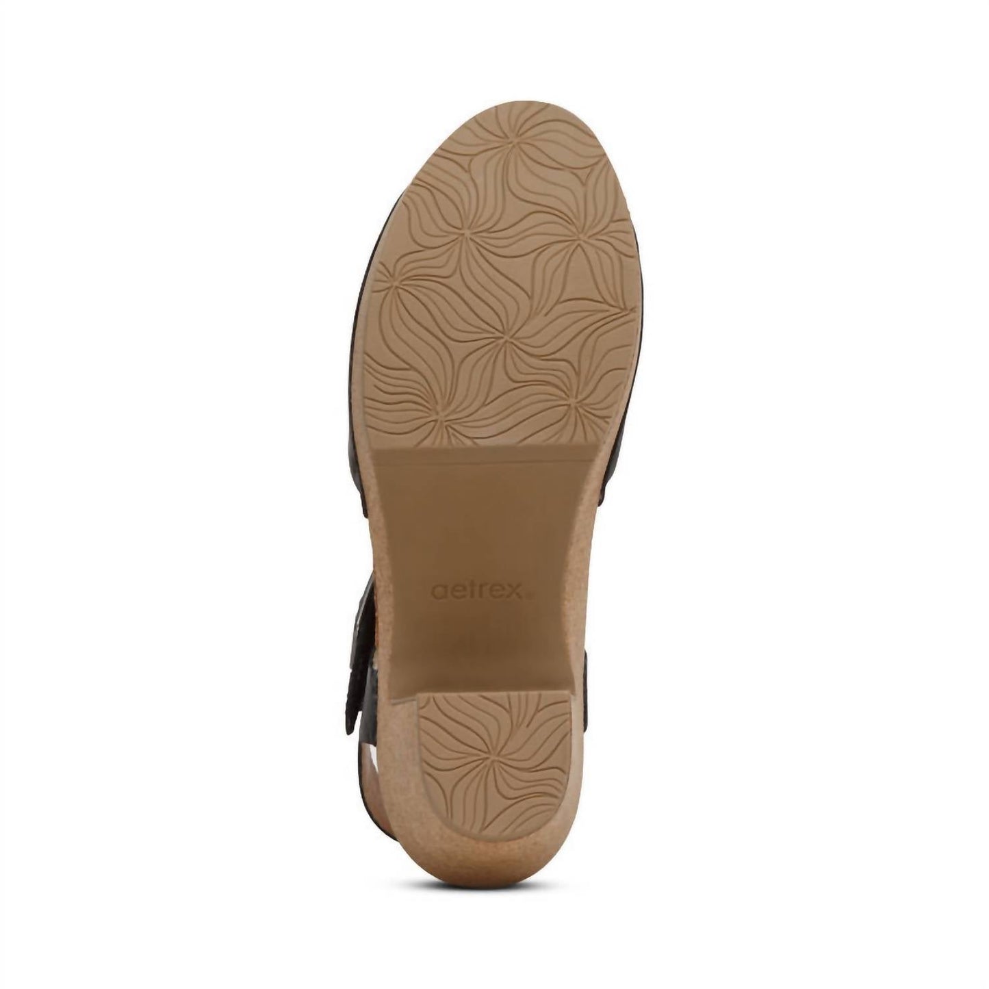 Aetrex - Women's Finley Quarter Strap Cork Heel
