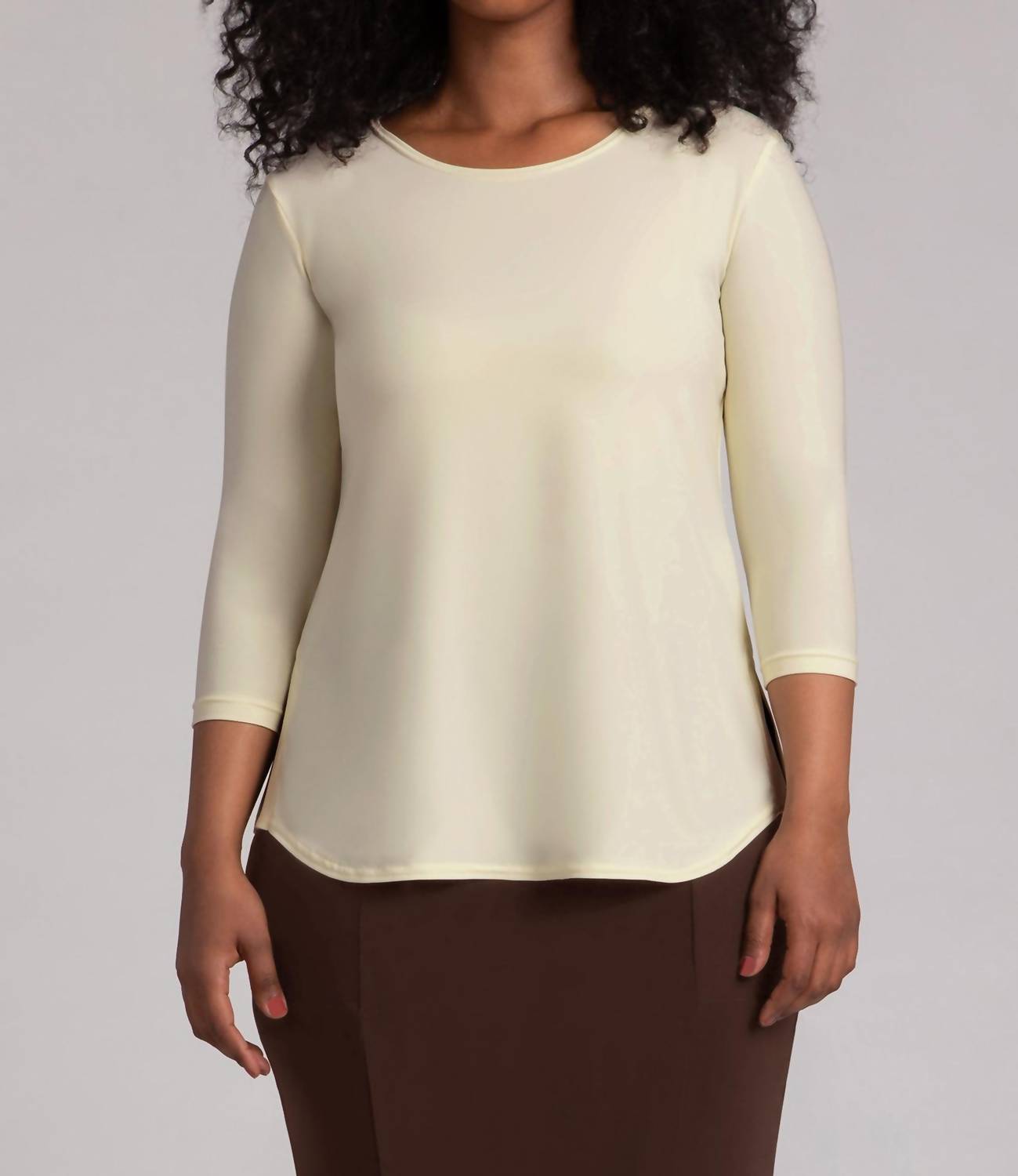Sympli - Go To Classic 3/4 Sleeve Tee