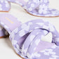 Larroude - Women's Laguna Floral Knit Sandal