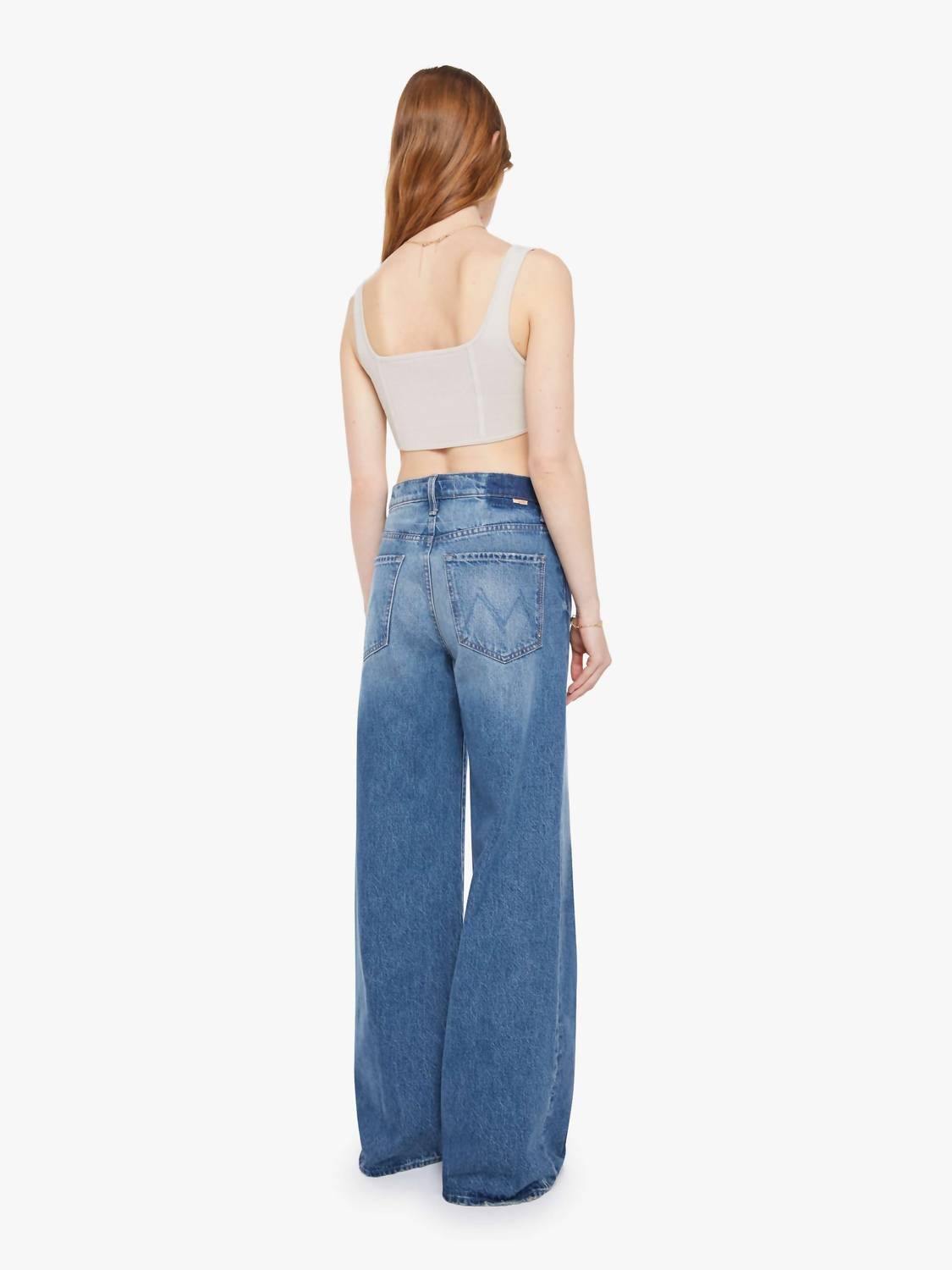 Mother - Ditcher Roller Zip Sneak Jeans