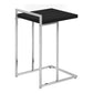 C-Shaped Accent Table, Contemporary & Modern