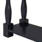 TREXM 63" Long Console Table with Drawers and Shelf