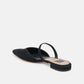 Dolce Vita - Women's Kanika Pointed Toe Strap Slip On Flats Sandals Loafers